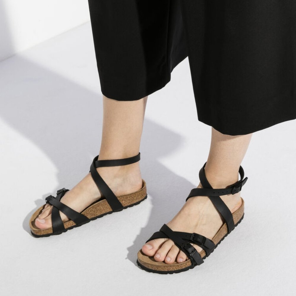 Birkenstock Blanca Black Sandals 35